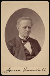 Lyman Trumbullin muotokuva 1813-1896, vuosina 1868-1881.