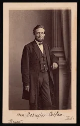 Muotokuva Schuyler Colfaxista 1823-1885, Ennen vuotta 1885.