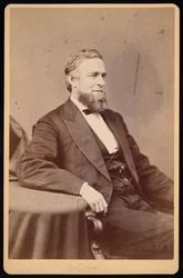 Muotokuva Schuyler Colfaxista 1823-1885, Ennen vuotta 1885.