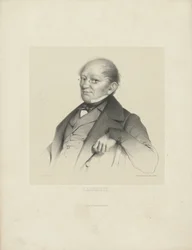 Säveltäjä François Antoine Habeneckin muotokuva 1781-1849, n. 1840.