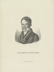 Pianisti ja säveltäjä Sigismund von Neukommin muotokuva 1778-1858, n. 1830.