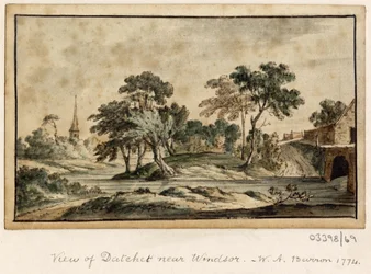 Sarja luonnoksia, näkymiä Isossa-Britanniassa, mantereella ja Amerikassa 1772-1778 (akvarelli)