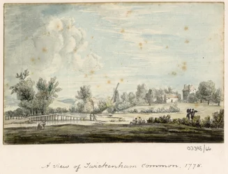 Sarja luonnoksia, näkymiä Isossa-Britanniassa, mantereella ja Amerikassa 1772-1778 (akvarelli)