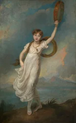 Horatia Nelson (1801-1881), noin 1815 (öljy kankaalle).