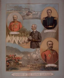 Sudanin sotaretken 1884-5 johtajat