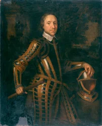 Oliver Cromwell (öljy kankaalle)