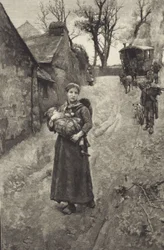 Köyhä maan leski (kaiverrus)