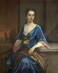 Ann Pymin muotokuva (öljy kankaalle)