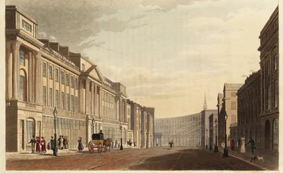Regent Street, katsot kohti Quadrantia Lontoossa
