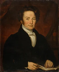 Pastori Evan Evans (öljy kankaalle)