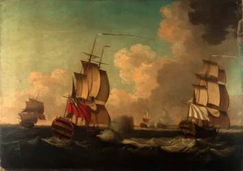 Alcide- ja Lys-alusten kaappaus 8. kesäkuuta 1755.