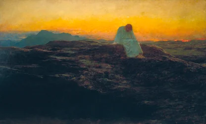 "Kiusaus erämaassa", 1898.