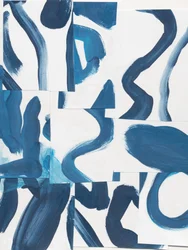Dynamic Blue -abstrakti