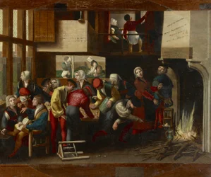 Bordellikohtaus, noin 1540