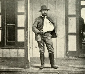 Creelman, juuri hevoselta pudotuksen jälkeen..., Espanjan ja Amerikan sota, 4. heinäkuuta 1898, 1899.