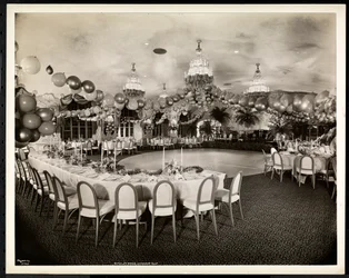 Wienin katto St. Regis -hotellissa, 1937 (hopeagelatiinipaino).