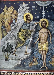 Loppiainen - Bysantin mestari - 1500-luku - Fresko - Dionysioun luostari, Athos-vuori