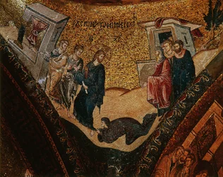 Kohtaus Kristuksen elämästä (mosaiikki)