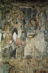 Anunciation-fresco Santa Maria Antiquassa, 565-578