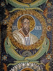 PAULUS: Bysantin mosaiikki, 6. vuosisata (mosaiikki).