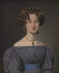 Cecilie Lønborg, naimisissa vuonna 1830 laivaintendentti Theodor Emil Ludvigsenin kanssa