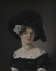 Mathilde Theresia von Irgens-Bergh, os Holsten, Mathias Friis von Irgens-Berghin vaimo