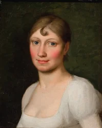 Christine Rebekka Eckersberg, os Hyssing, taiteilijan ensimmäinen vaimo