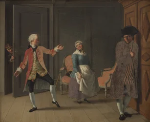 Ludvig Holbergin Jean de Francesta, näytös 1, kohtaus 6