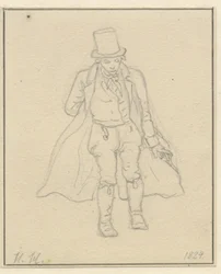 Muotokuvamaalari Hans Hansen, kokohahmo