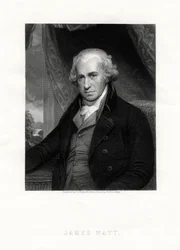 James Watt, skotlantilainen keksijä ja insinööri, 1800-luku.
