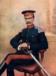 Kenraalimajuri JM Babington, 1. ratsuväen prikaatin komentaja Etelä-Afrikassa, 1902.