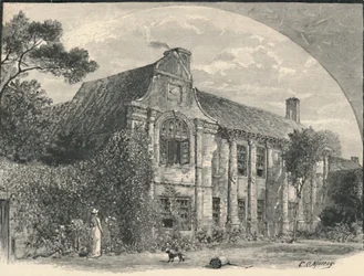 "Slyfield House: The Garden Front", Surrey, 1886