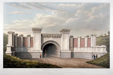 Lontoon ja Birminghamin rautatien Primrose Hill -tunneli, 1837
