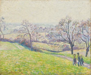 Epping-maisema, 1893 (öljy pellavakankaalle)