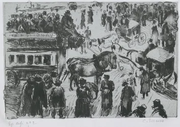 Place du Havre, Pariisi, n. 1897 (litografia sinkillä)