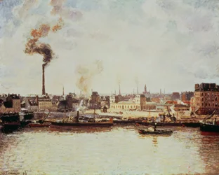Saint-Sever Quay Rouenissa, 1896