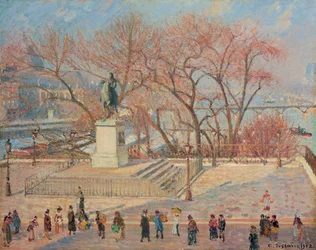 Henrik IV:n patsas, Aamu, aurinko; Patsas d"Henri IV, matin, soleil, 1902