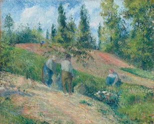 Sadonkorjuu, Pontoise, 1880