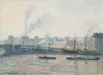 Saint-Severin silta Rouenissa: sumu, 1896