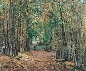 Metsät Marlyssa, 1871