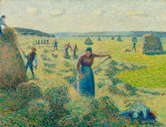 Heinänteko, Éragny (Ranska)