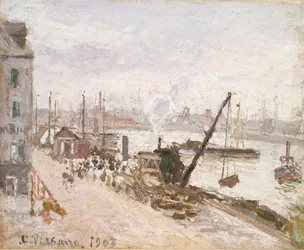 Laiturilla Le Havressa, 1903