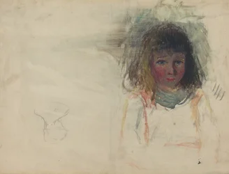 Taiteilijan poika Georges [verso], n. 1880.