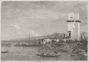 La Torre di Malghera (Malgheran torni), sarjasta Vedute (Näkymät)