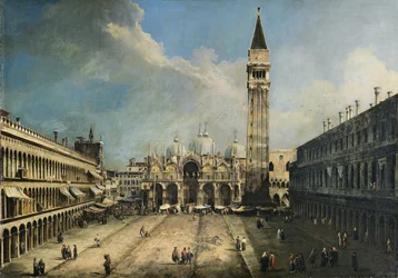 Piazza San Marco Venetsiassa