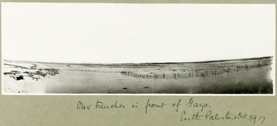 Hautamme Gazan edessä, lokakuu 1917