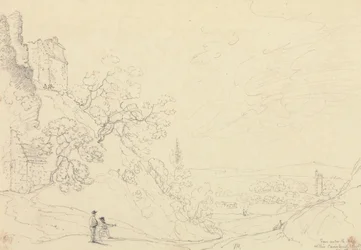 Carisbrooken linnan pylvään alta, 18. toukokuuta 1829