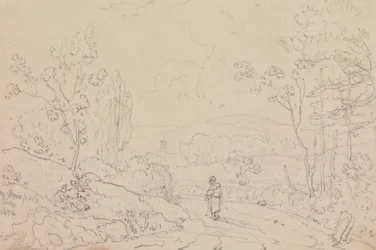 Lähellä Newportia, Isle of Wight, helmikuussa 1826