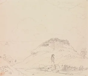 Rannalla lähellä Sandrockia, 13. elokuuta 1829