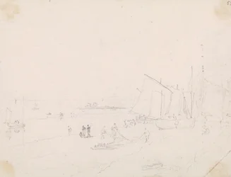 Luonnos rantanäkymästä, Hastings